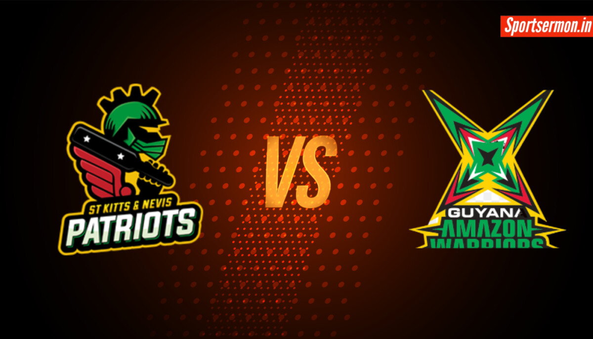 St Kitts and Nevis Patriors vs Guyana Amazon Warriors,TKR vs GUY Live, H2H, CPL  