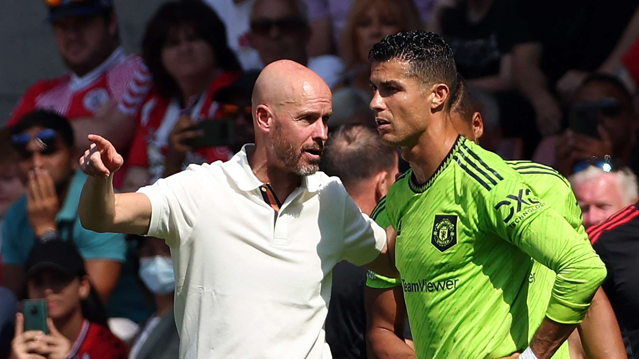 'Far away in Saudi!' - Ten Hag's brutal response to Ronaldo  