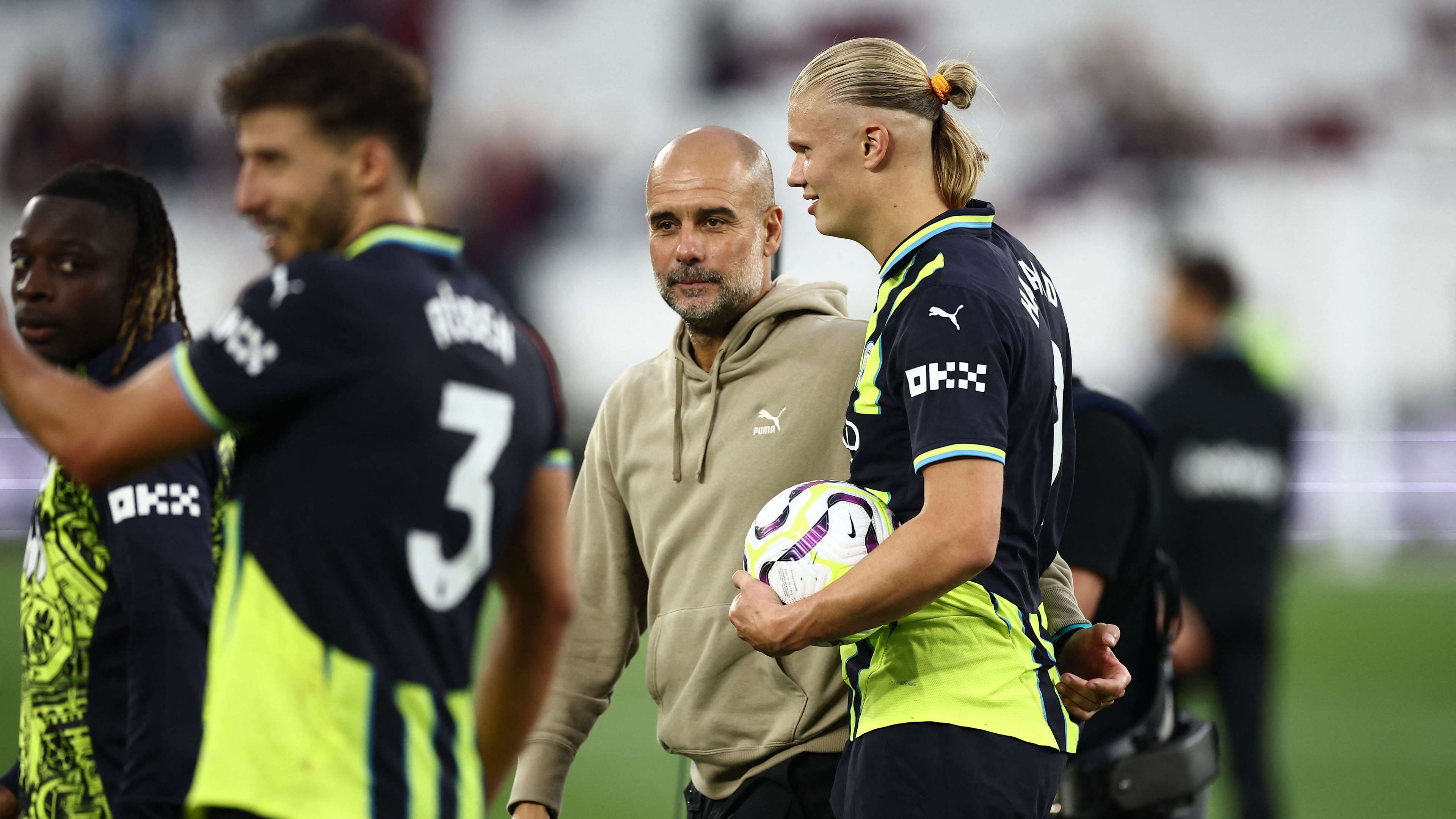 Guardiola: Not even a gun could stop Haaland  