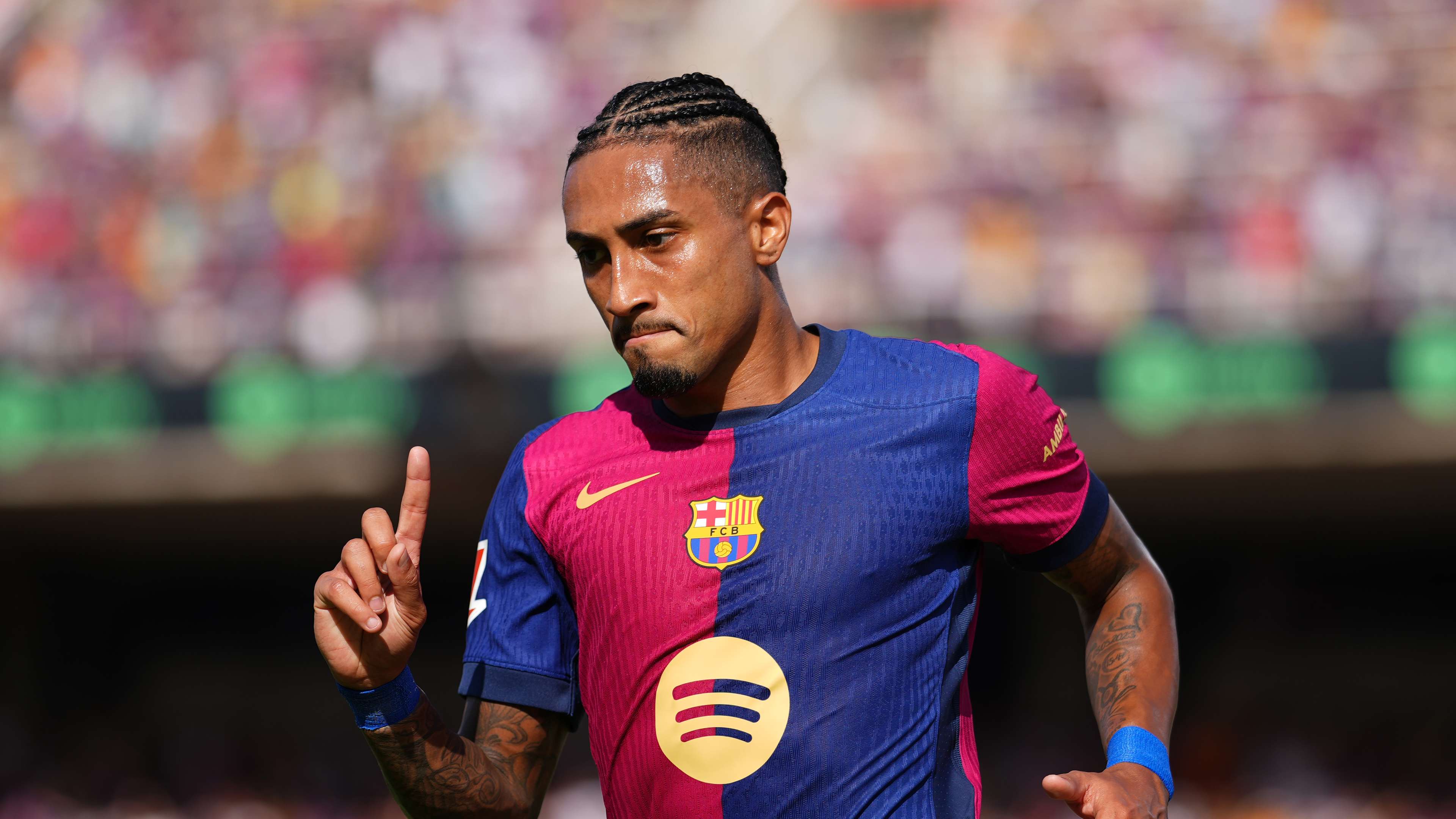 Raphinha admits he 'thought about' leaving Barcelona  