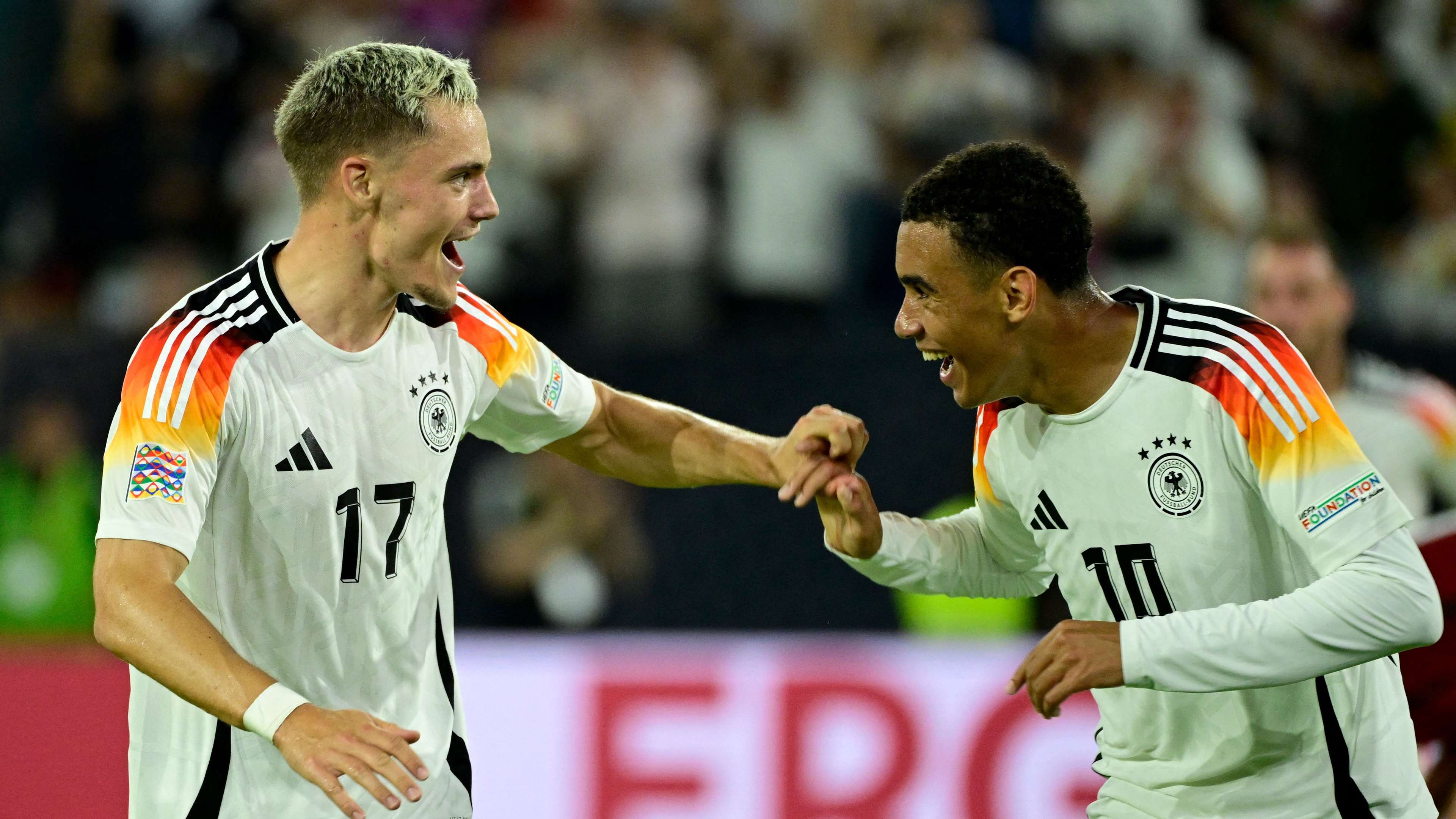 Musiala & Wirtz make a deadly duo for five-star Germany  
