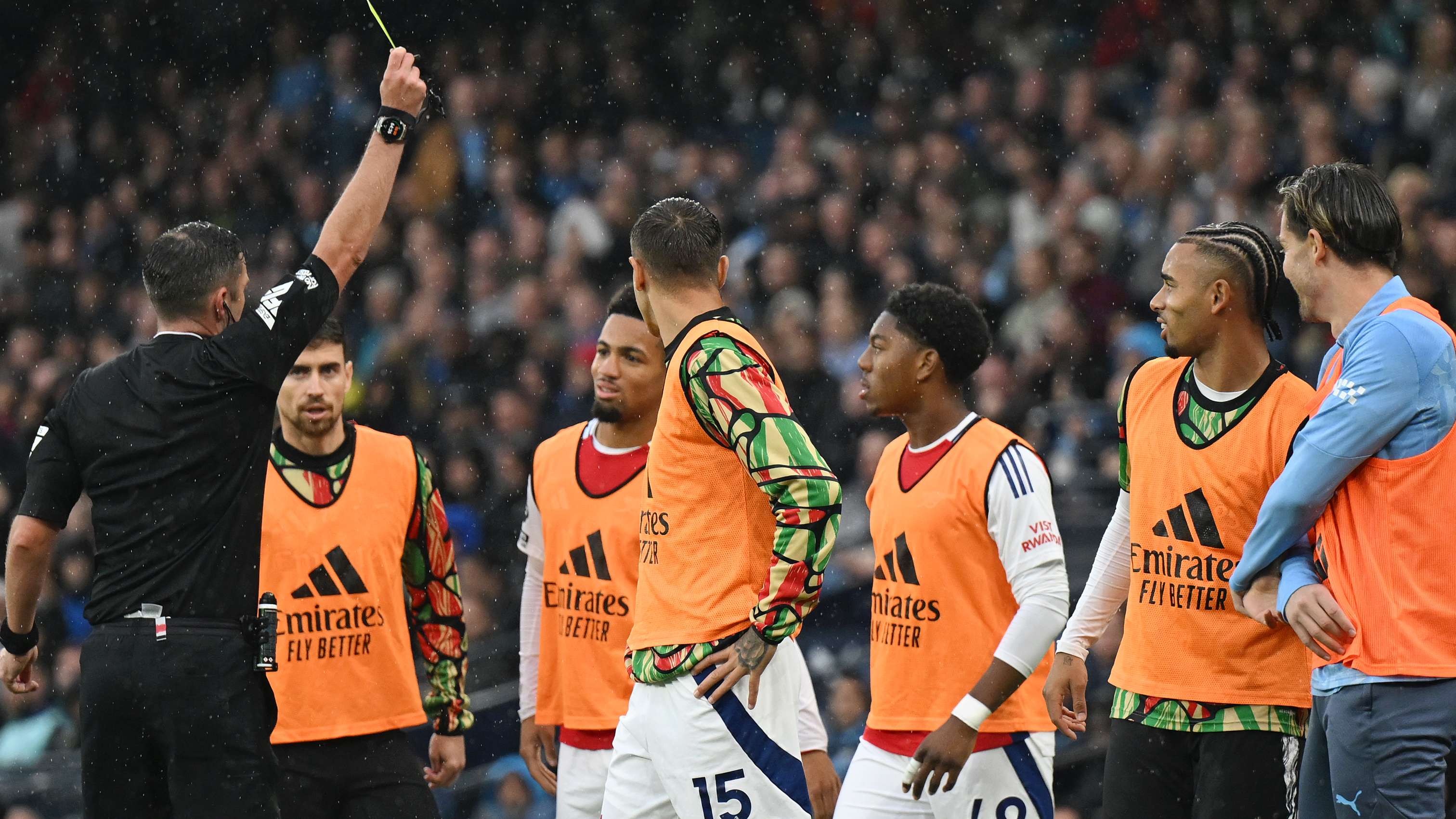 Lewis-Skelly sparks Arsenal fan meltdown after getting yellow BEFORE debut  