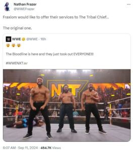 Roman Reigns offered alliance against The Bloodline by this WWE superstar  