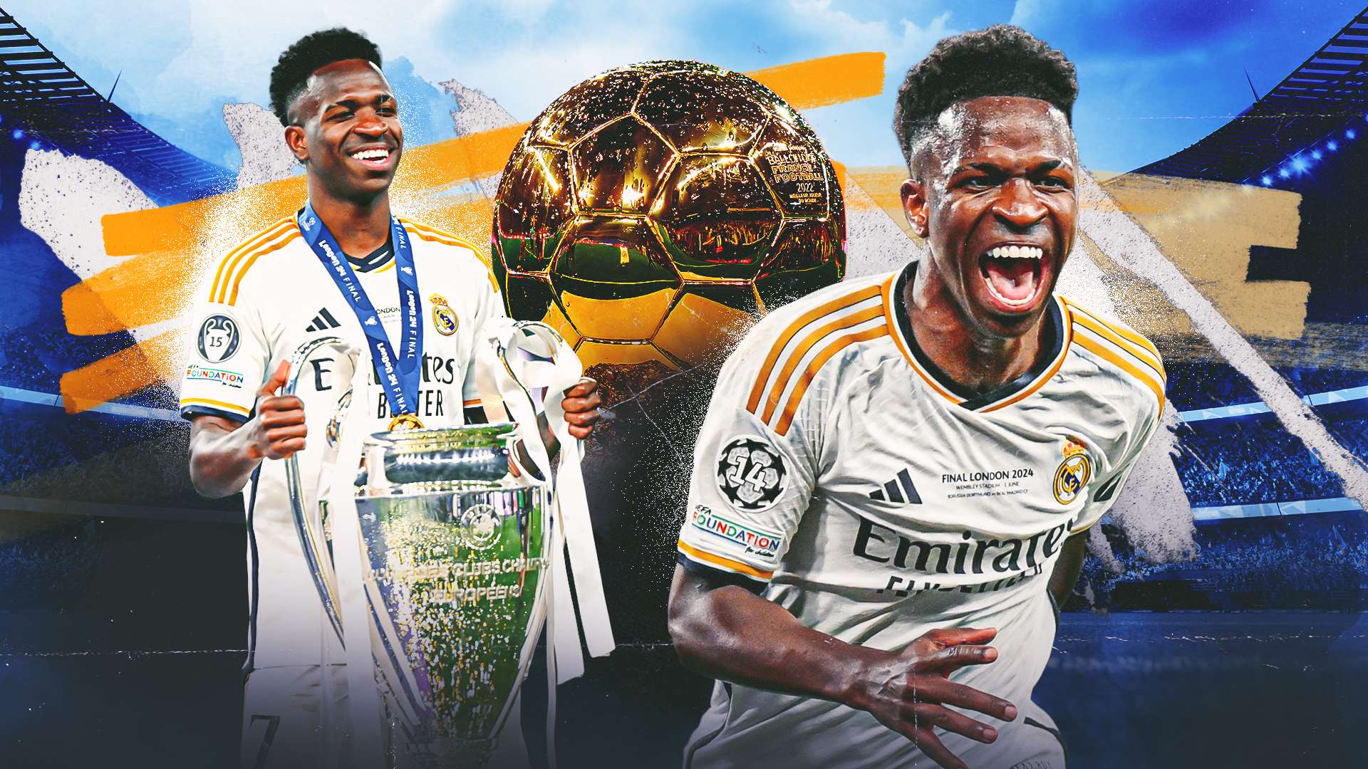 Big-game baller Vinicius has earned the Ballon d'Or  