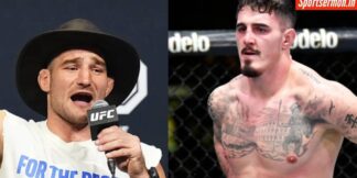 Sean Strickland takes shots at Aspinall after his weird questions to Nina Marie  