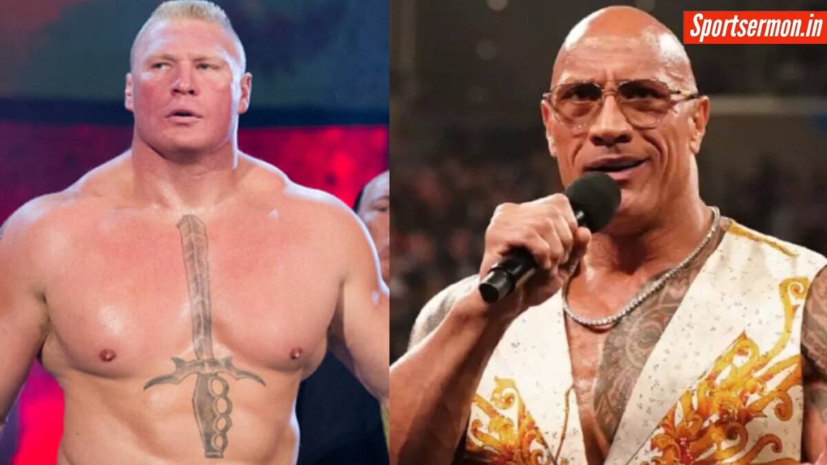 Brock Lesnar thanked The Rock for dropping his WWE title at SummerSlam 2002  