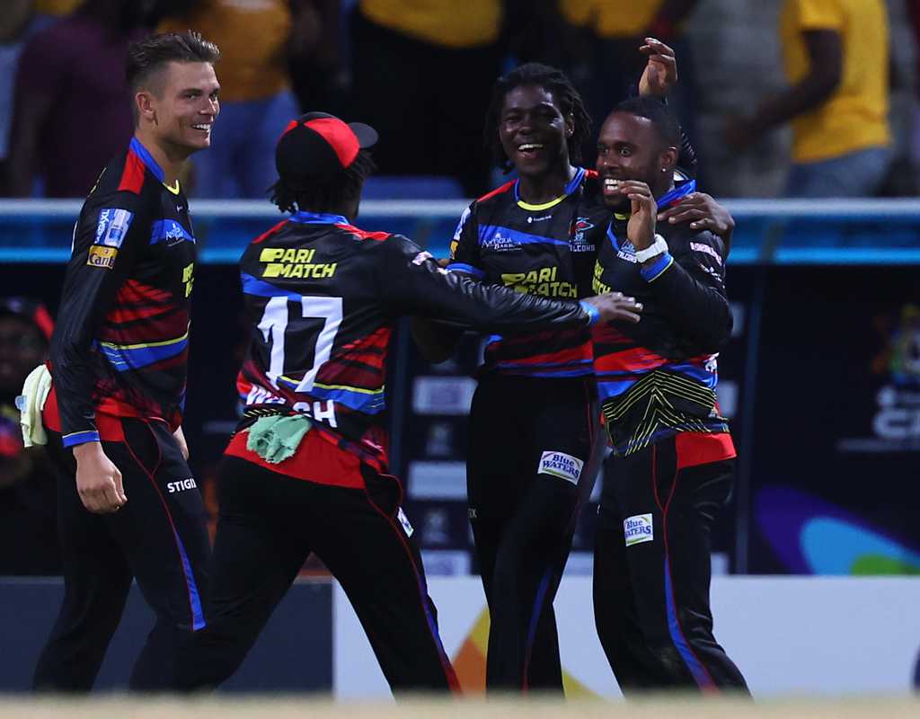 Allen stars as Falcons finally get off the mark  