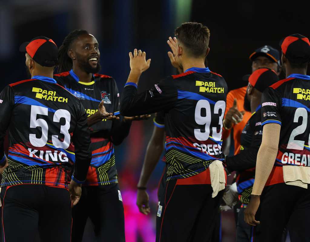 Falcons complete double over Knight Riders to stay alive  