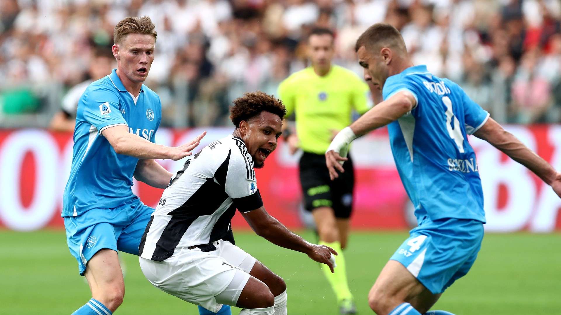 McKennie starts again, but Juve settle for draw with Napoli  