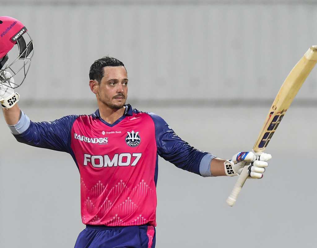 De Kock's maiden CPL ton powers Royals to the top  