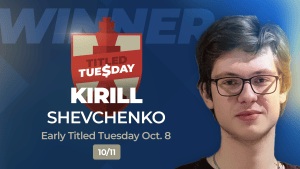 Titled Tuesday Starts Quiet Early, Goes Crazy Late  