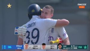 Harry Brook Hits 300 Against Pakistan to Become Sultan of Multan  