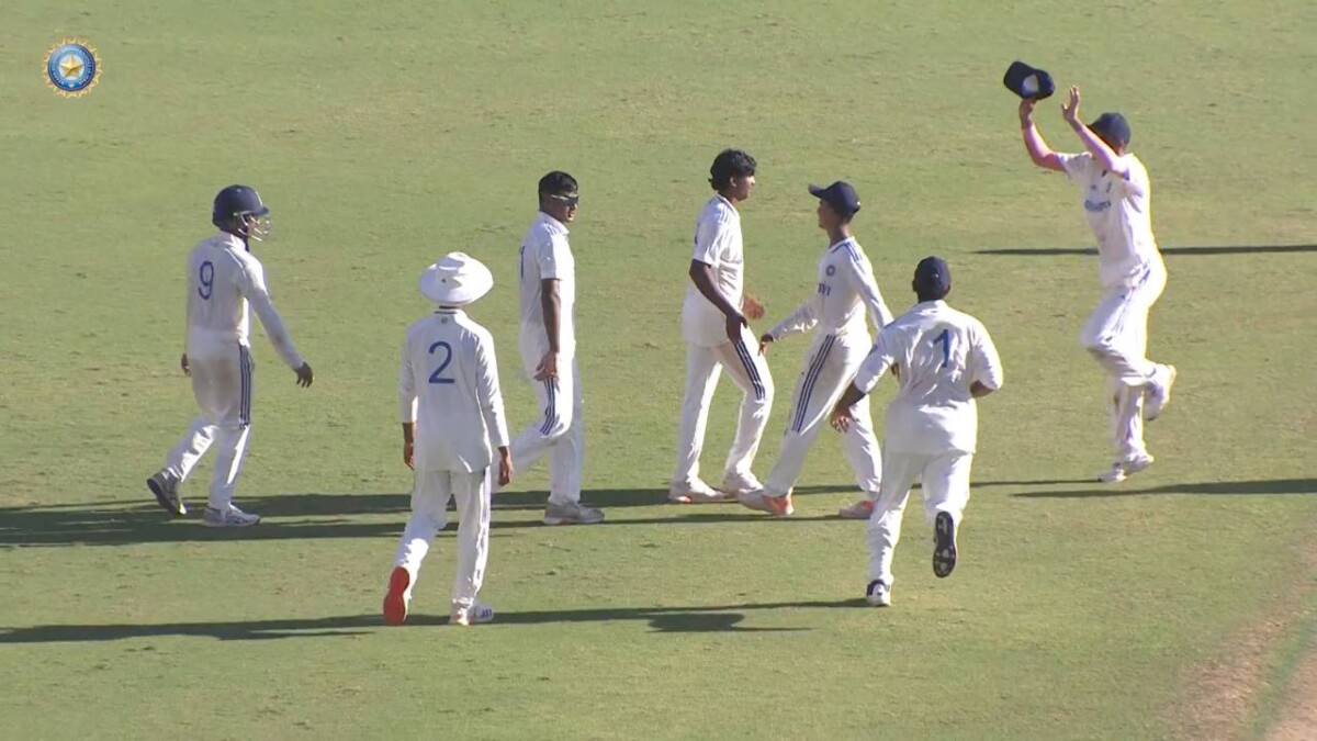 India U19 Beats Australia U19 By 2 Wickets in First Test  