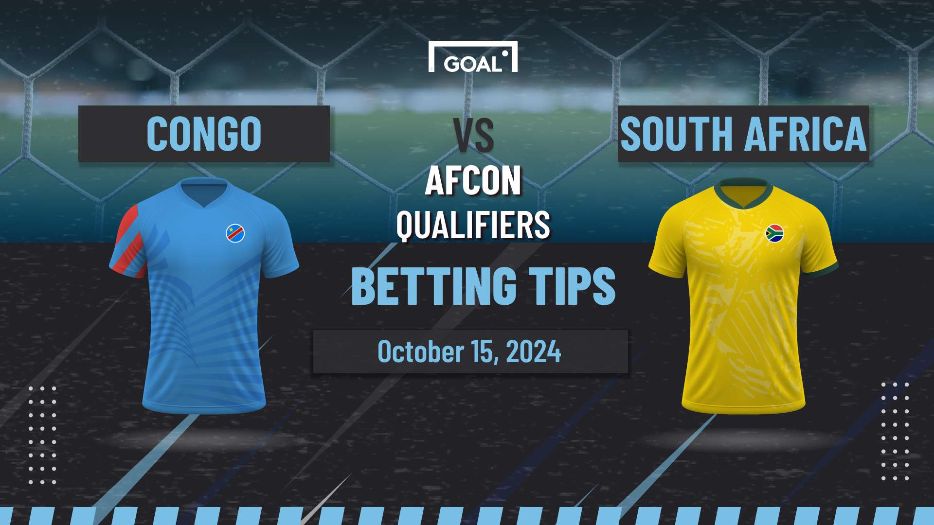 Congo vs South Africa Predictions: Bafana Bafana Backed in Congo  