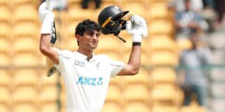 Rachin Ravindra Smacks Brilliant Ton Against India at Bengaluru  