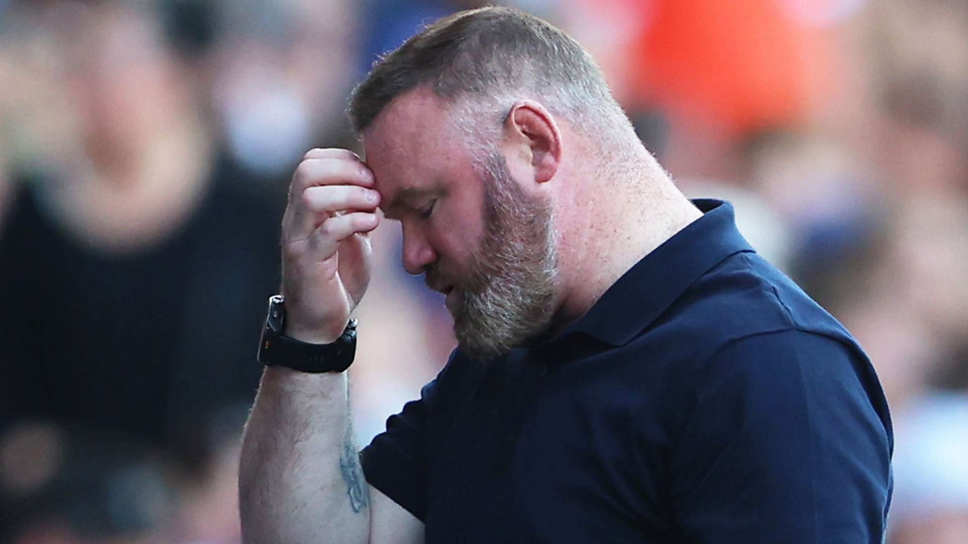Nightmare for Rooney! Furious Plymouth coach sent off  