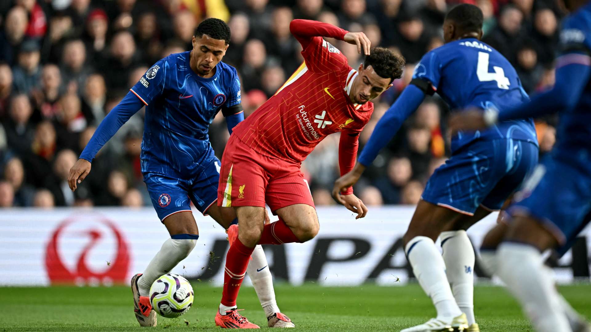 'Bumbling oaf' - Chelsea's Colwill mocked for Liverpool penalty  