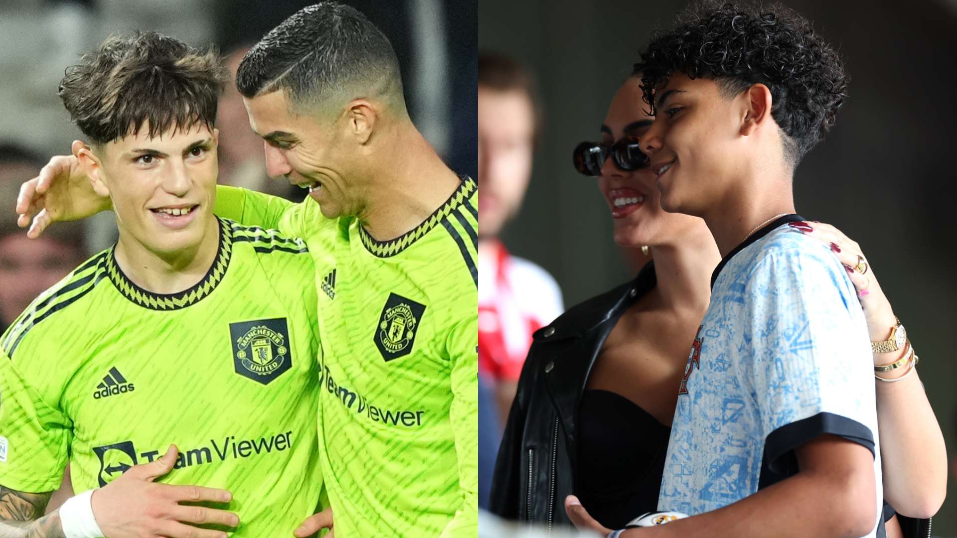Garnacho's influence grows! Ronaldo’s son dons Man Utd shirt  