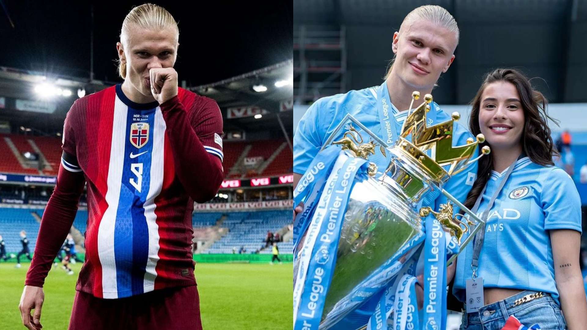 Haaland kept pregnancy secret prior to record-breaking night  