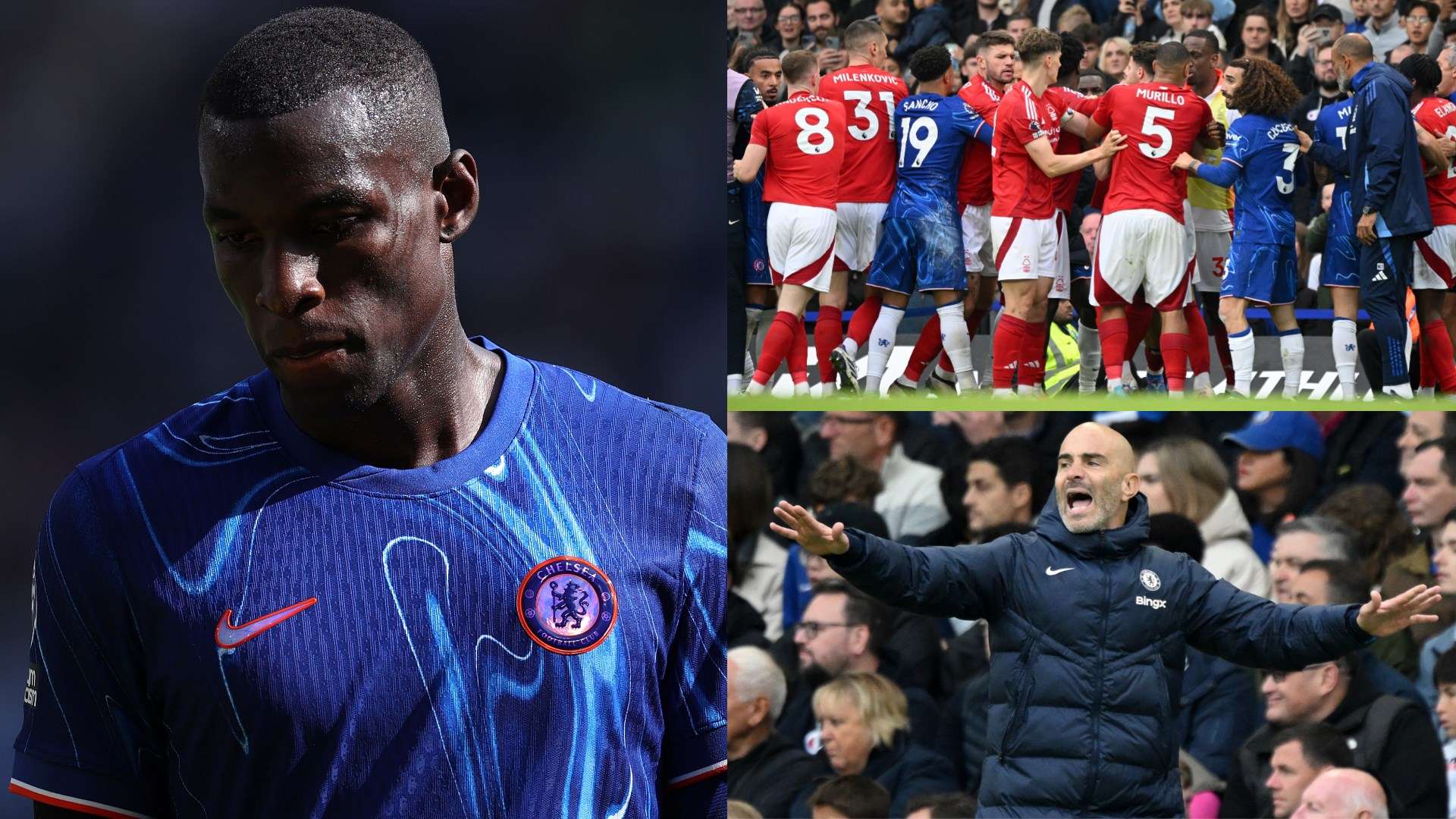 Chelsea's Jackson appears to SLAP Morato in shocking footage  