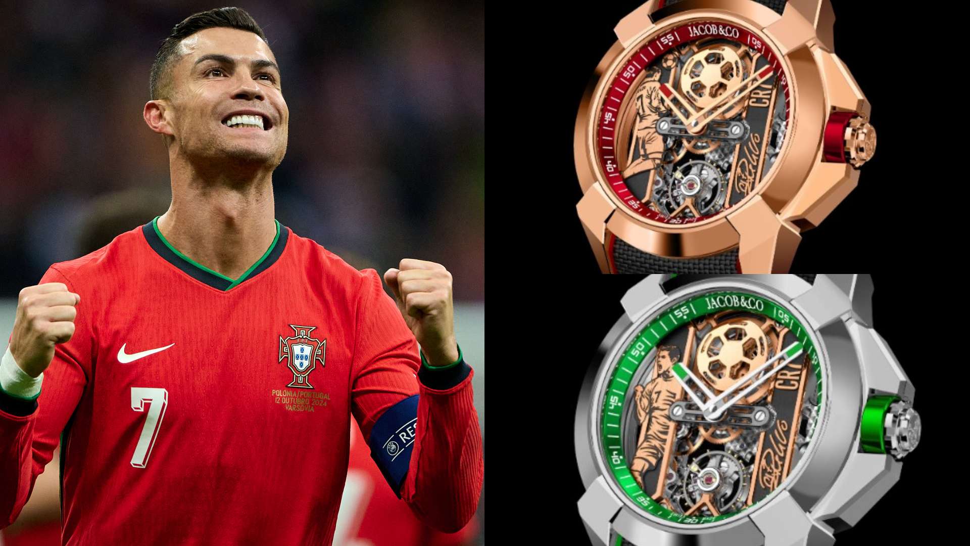 Ronaldo given unique $1.3m watch as part of collaboration  