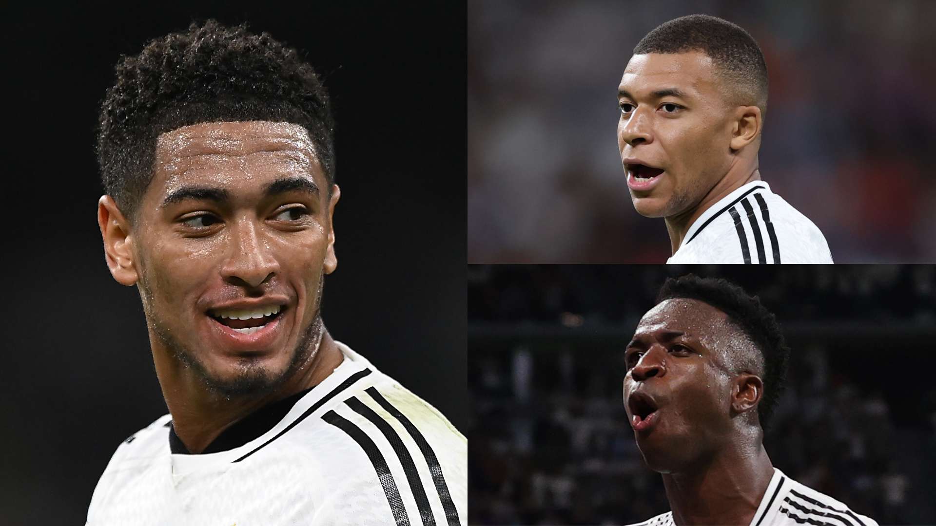 Bellingham admits to being 'lost for words' by Mbappe & Vini Jr  