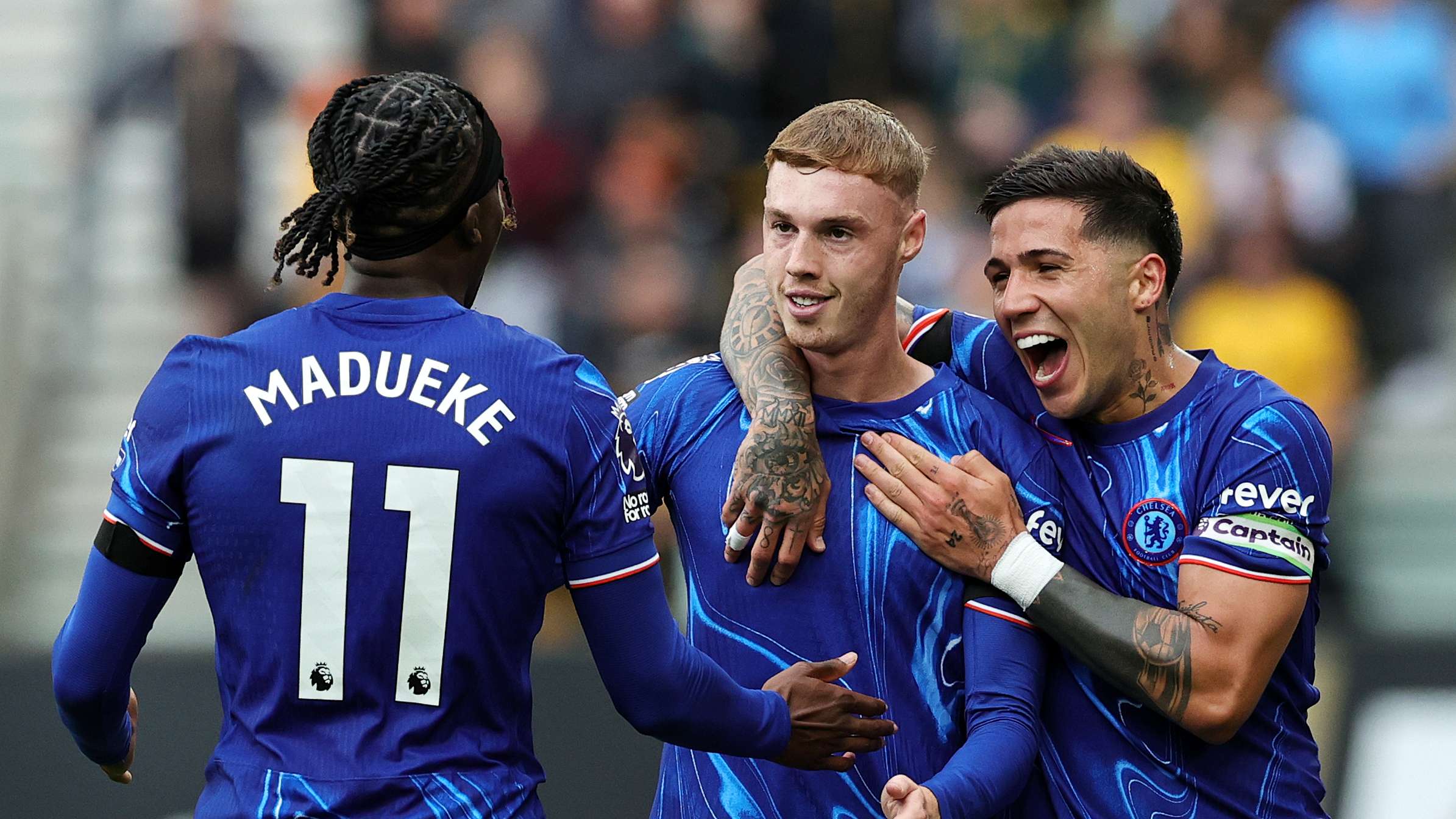 'I don't know if he has a ceiling' - Madueke in awe of Palmer  