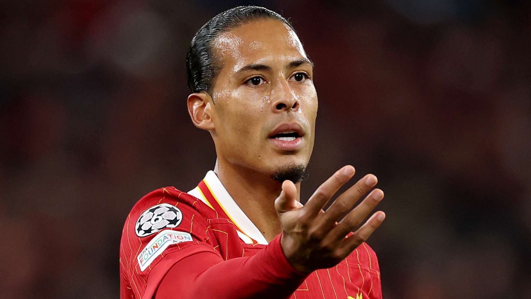 Van Dijk admits he is uncertain about his future at Anfield  