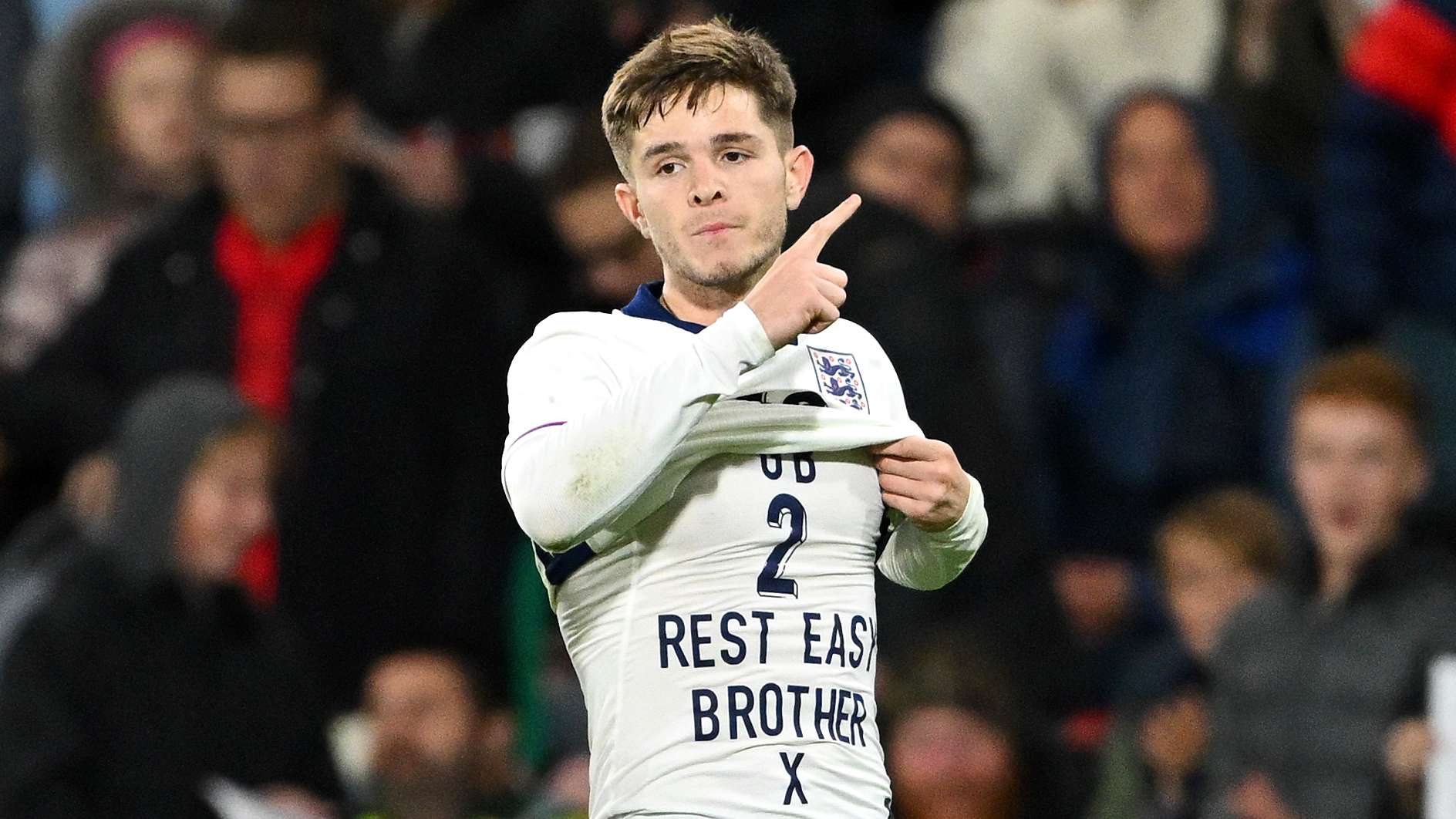 McAtee pays tribute to late George Baldock in England U21 win  