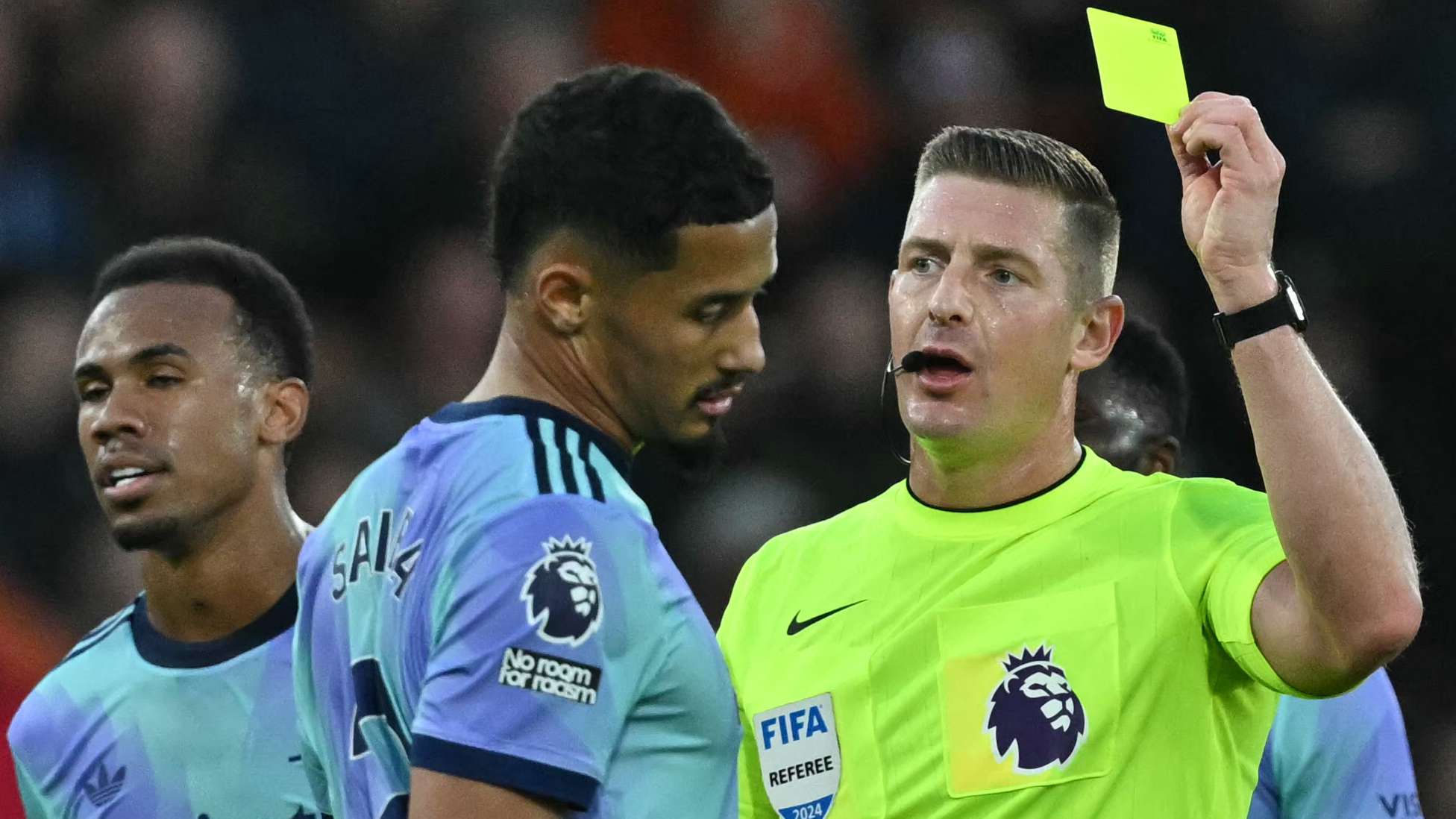 Ex-ref 'has three doubts' over VAR intervention for Saliba red  