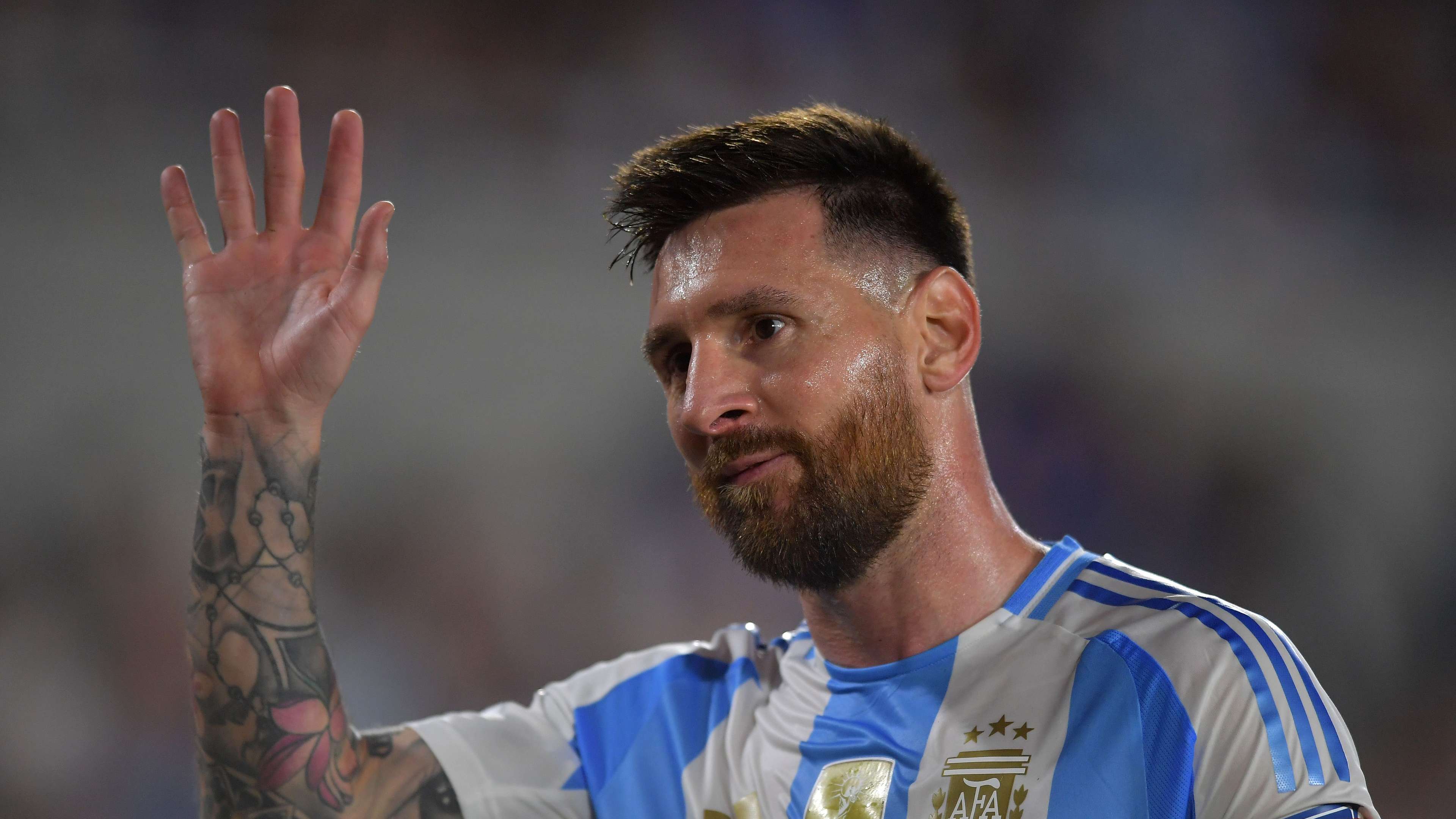 'Emotional' Messi admits he's into his 'last games' for Argentina  