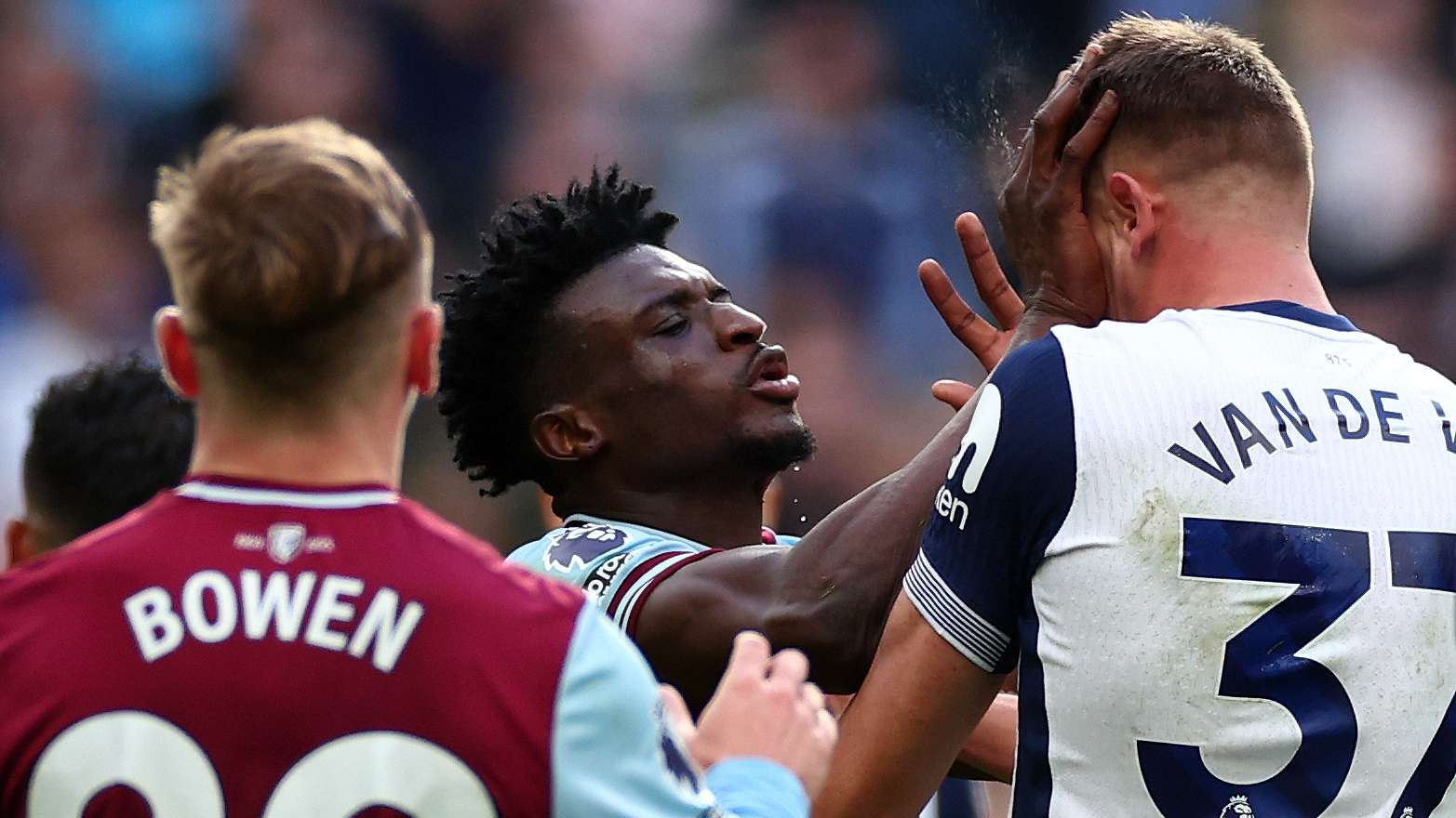 Kudus told to expect lengthy ban for red card at Spurs  