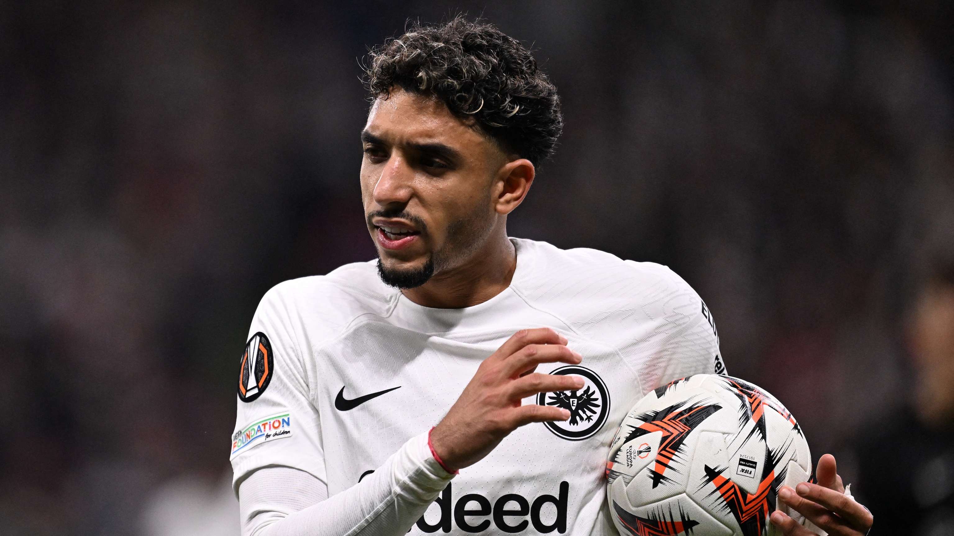 Liverpool target Marmoush celebrates with freaky Halloween mask  