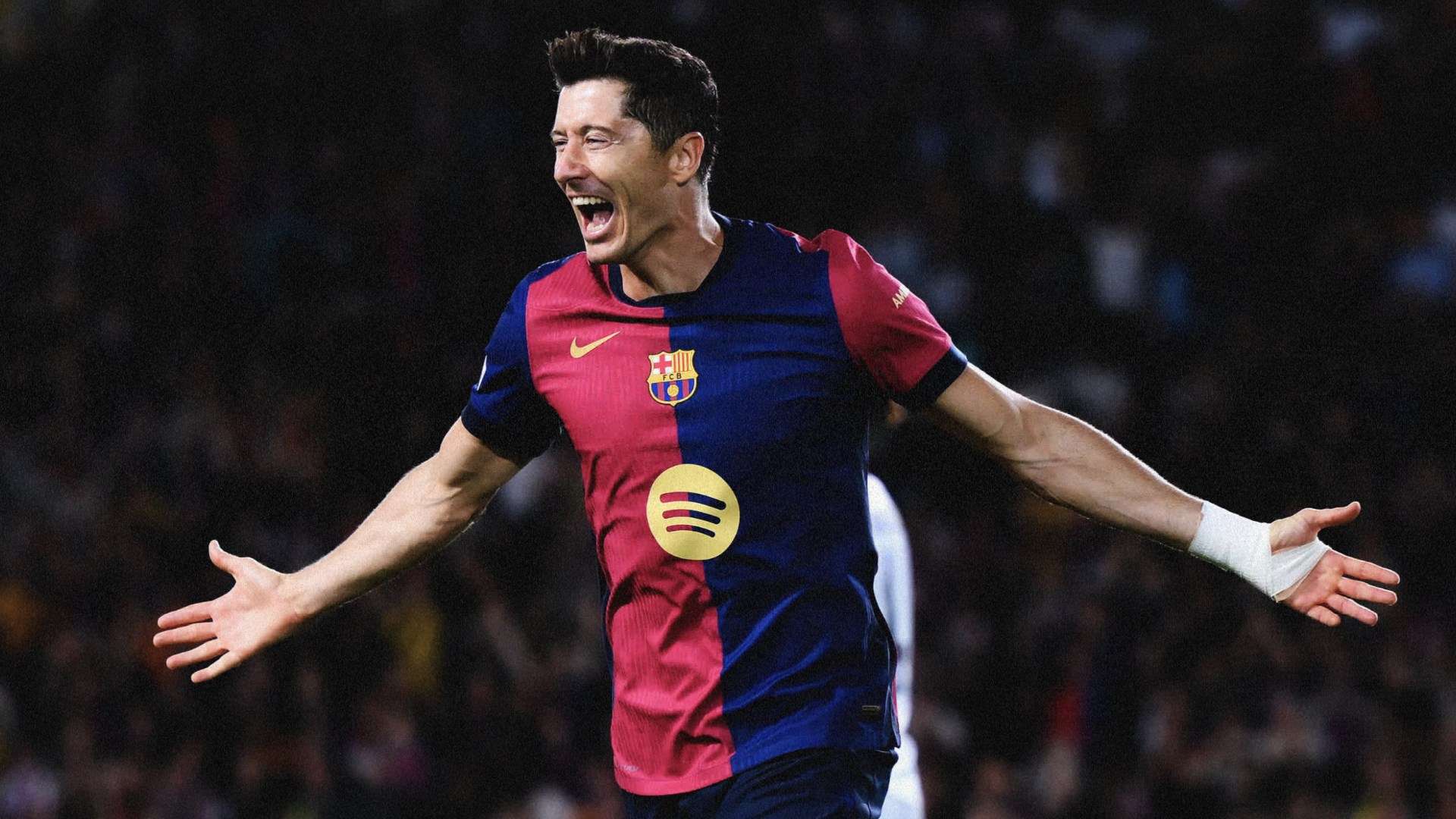 Ageless Lewy leads Barca in swatting Young Boys aside  
