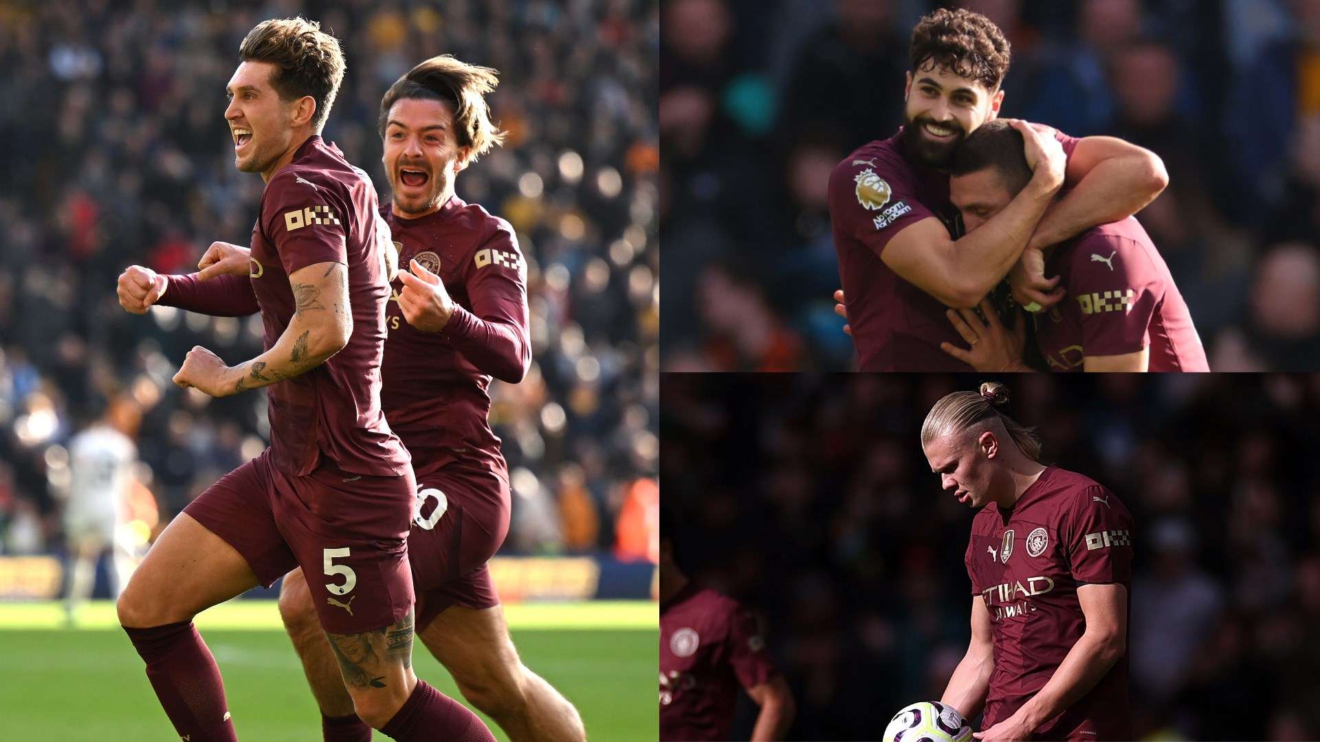 Stones to the rescue... again! City late show sinks Wolves  