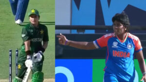 Indian Bowler Fined for Aggressive Gesture Towards Pakistani Batter  