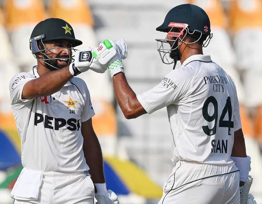 Masood, Shafique pile on the runs on Day 1 in Multan  