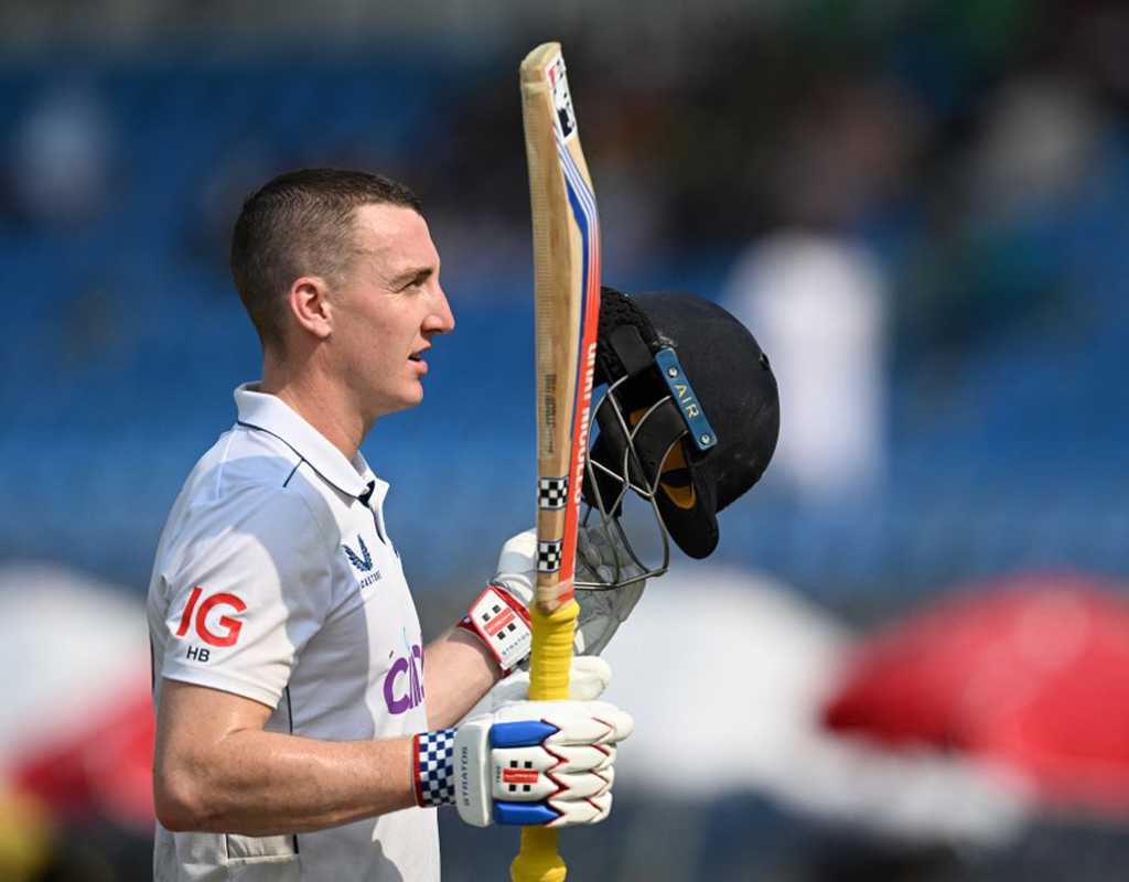 Brook marches into record books with second-fastest triple ton in Tests  