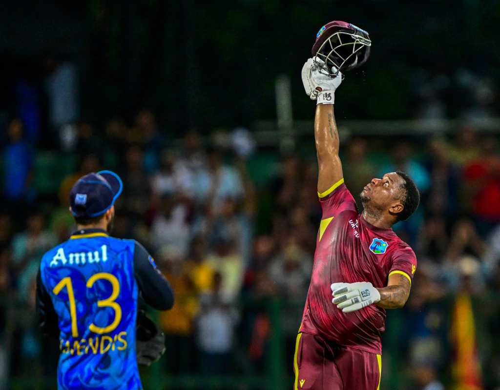 Evin Lewis ton earns consolation win for WI  