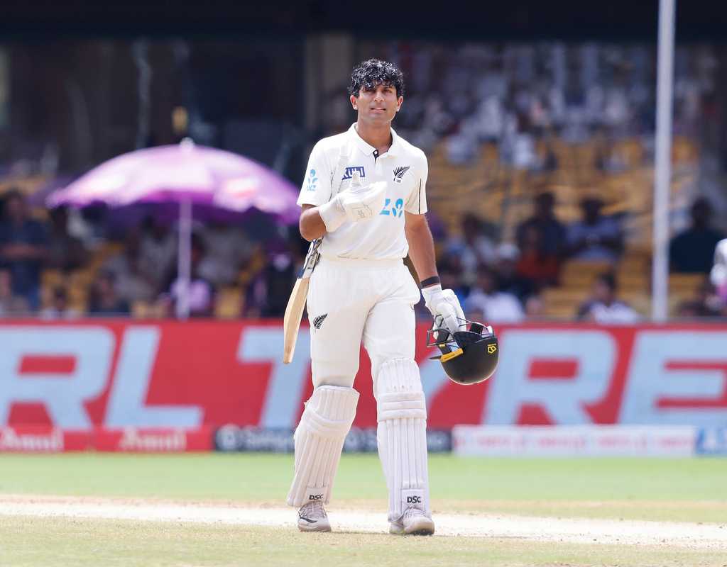 Ravindra's majestic ton deflates India's fightback plans  