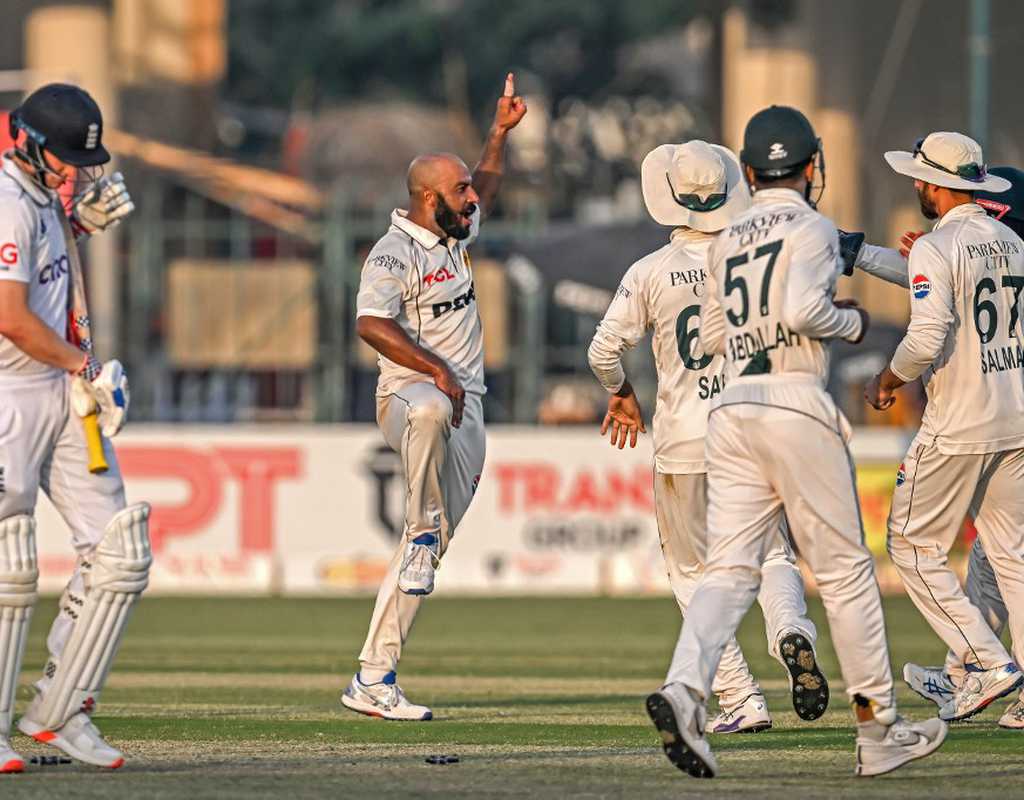 Sajid Khan puts another positive spin on Pakistan's dramatic turnaround measures  