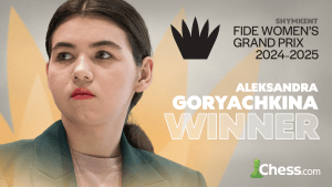 Goryachkina Wins Shymkent FIDE Women's Grand Prix  