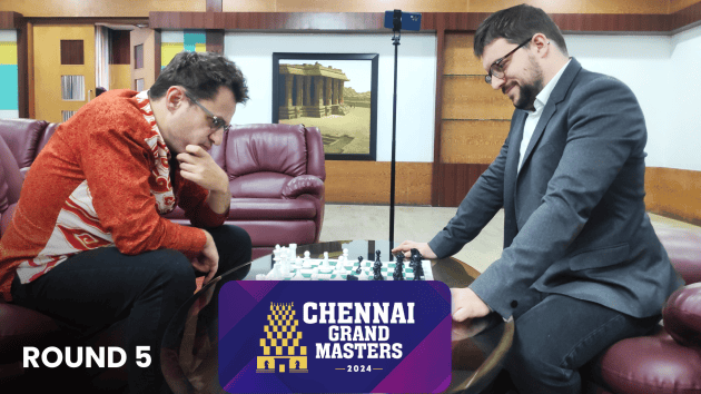 Aronian Defeats Vachier-Lagrave, Trails Arjun By Half-Point  
