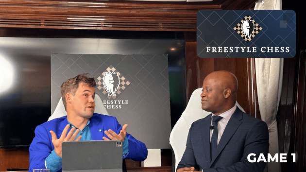 Carlsen Wins Game 1 Slugfest In Freestyle Match Vs. Caruana  