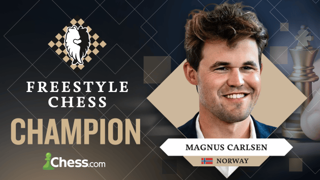 Carlsen Wins Freestyle Chess Grand Slam Match Vs. Caruana After Surviving Game 2  