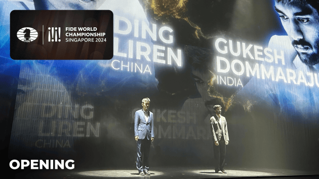 Gukesh White Vs. 'At Peace' Ding Liren For Game 1 Of World Championship  