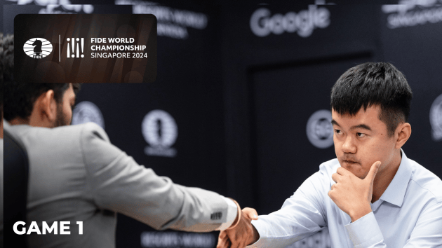 Ding Stuns Gukesh To Win Game 1 Of 2024 World Championship  
