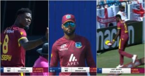 Alzarri Joseph Handed Two-Match Suspension For On-field Tantrum in 2nd ODI  