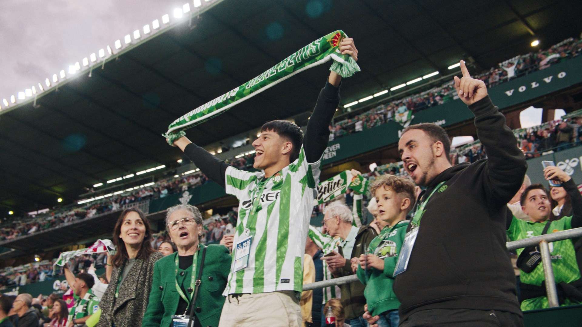 WATCH: Lucky Real Betis fans attend first ever home game  