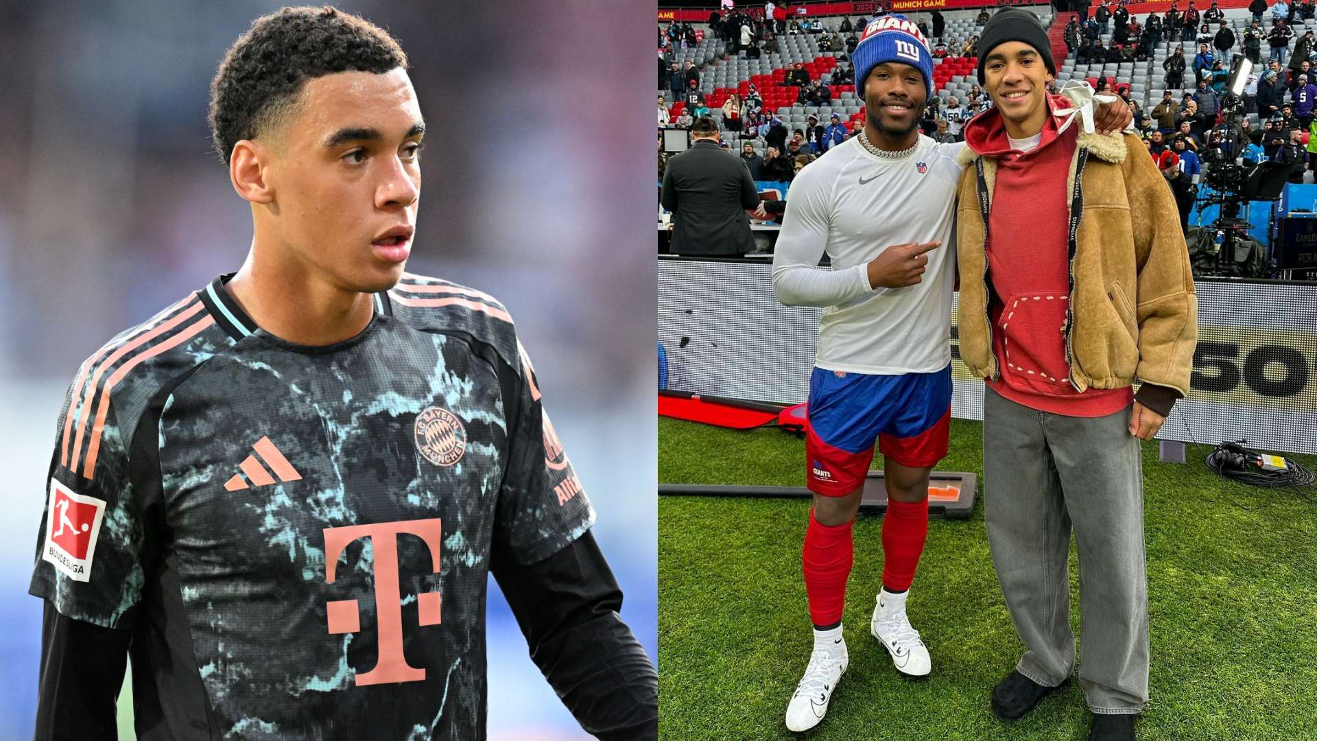 Musiala joins football Giants! Bayern ace enjoys NFL experience  